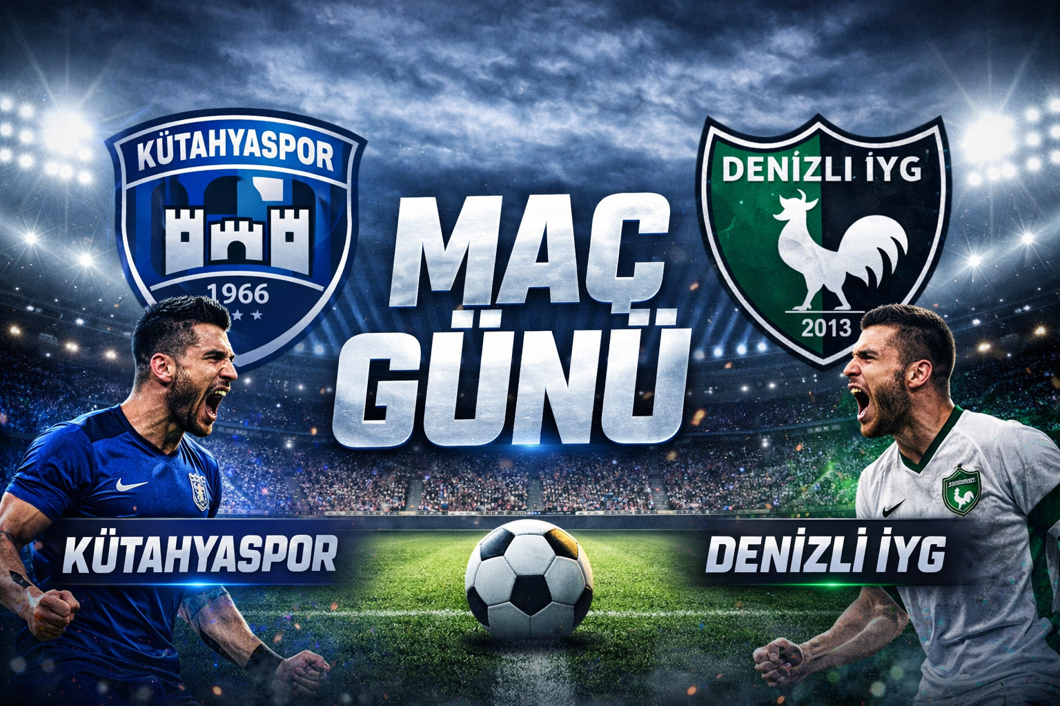 Kütahyaspor - Denizli İYG maçı öncesi son durum